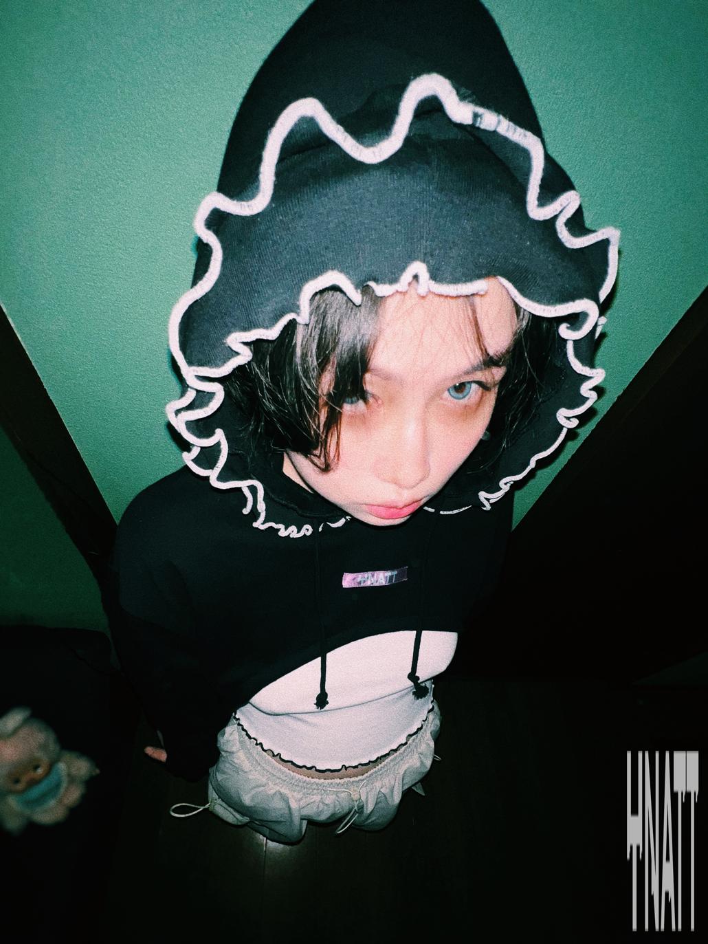 HOODIE IN THE SHELL BLACK