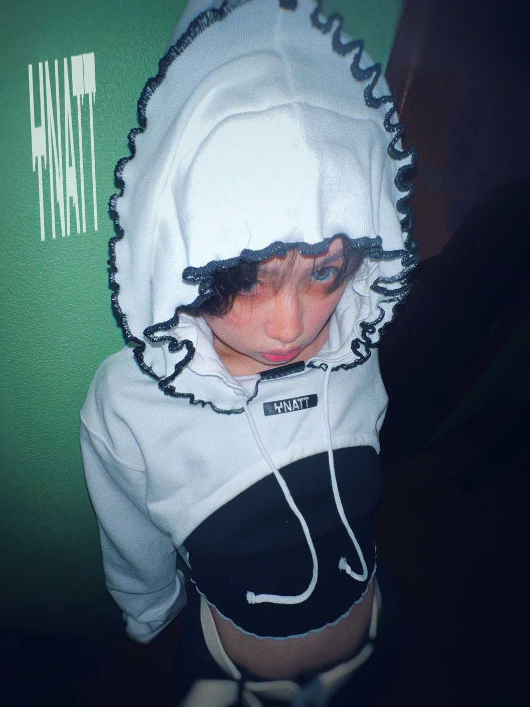 HOODIE IN THE SHELL WHITE
