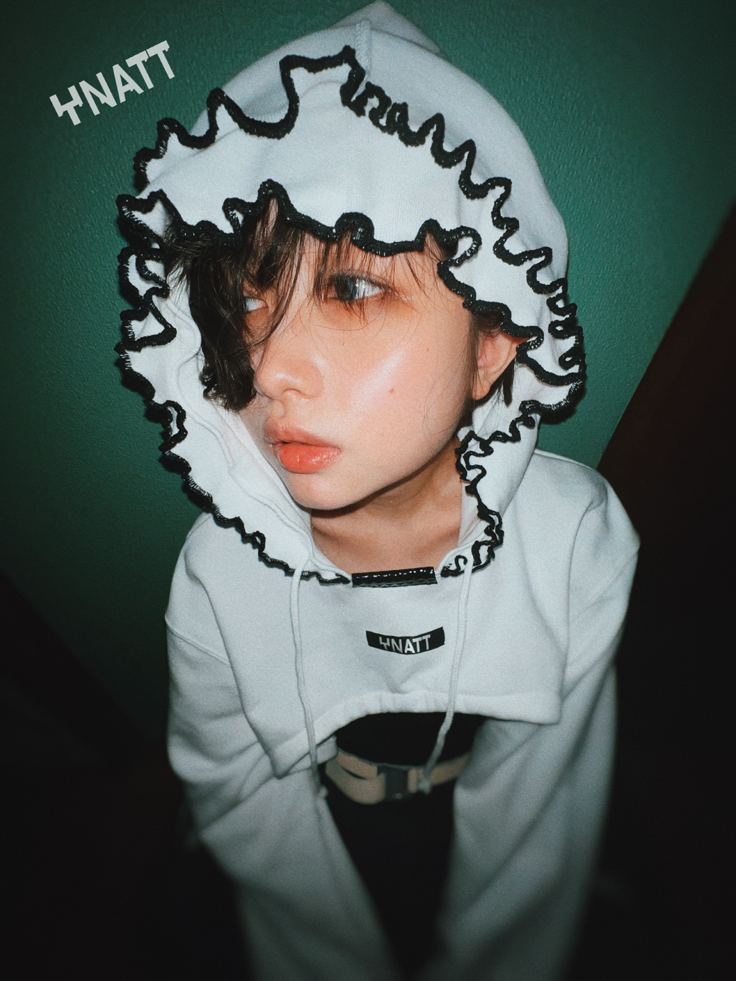 HOODIE IN THE SHELL WHITE