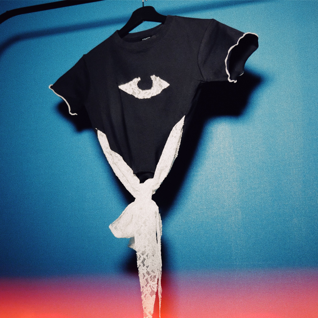 BLACK ONAGADORI T-SHIRT【SHORT】