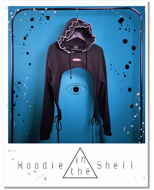 HOODIE IN THE SHELL BLACK