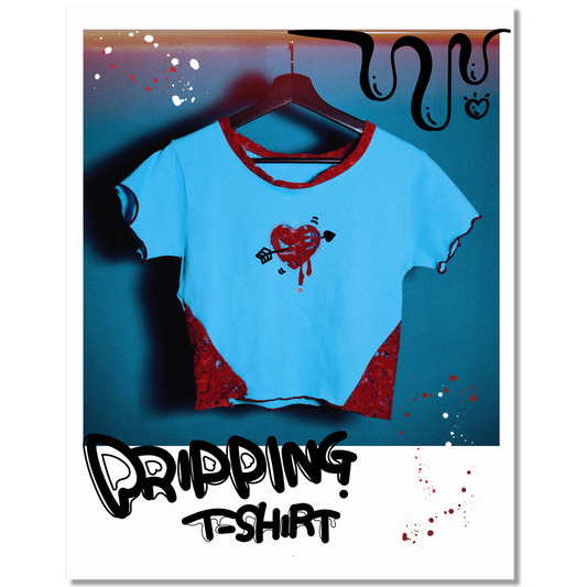 DRIPPING T-SHIRT【SHORT】