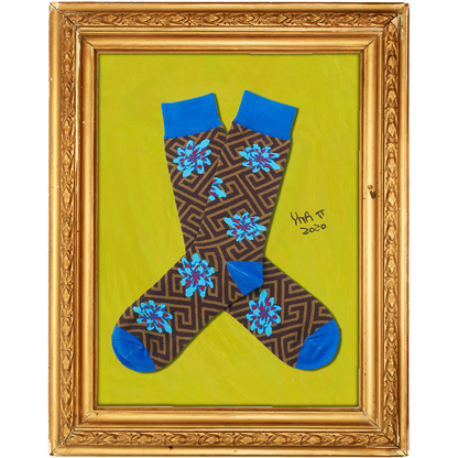 LATTICE SOCK / size M-L