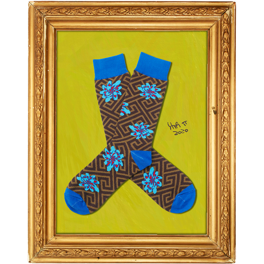 LATTICE SOCK / size M-L