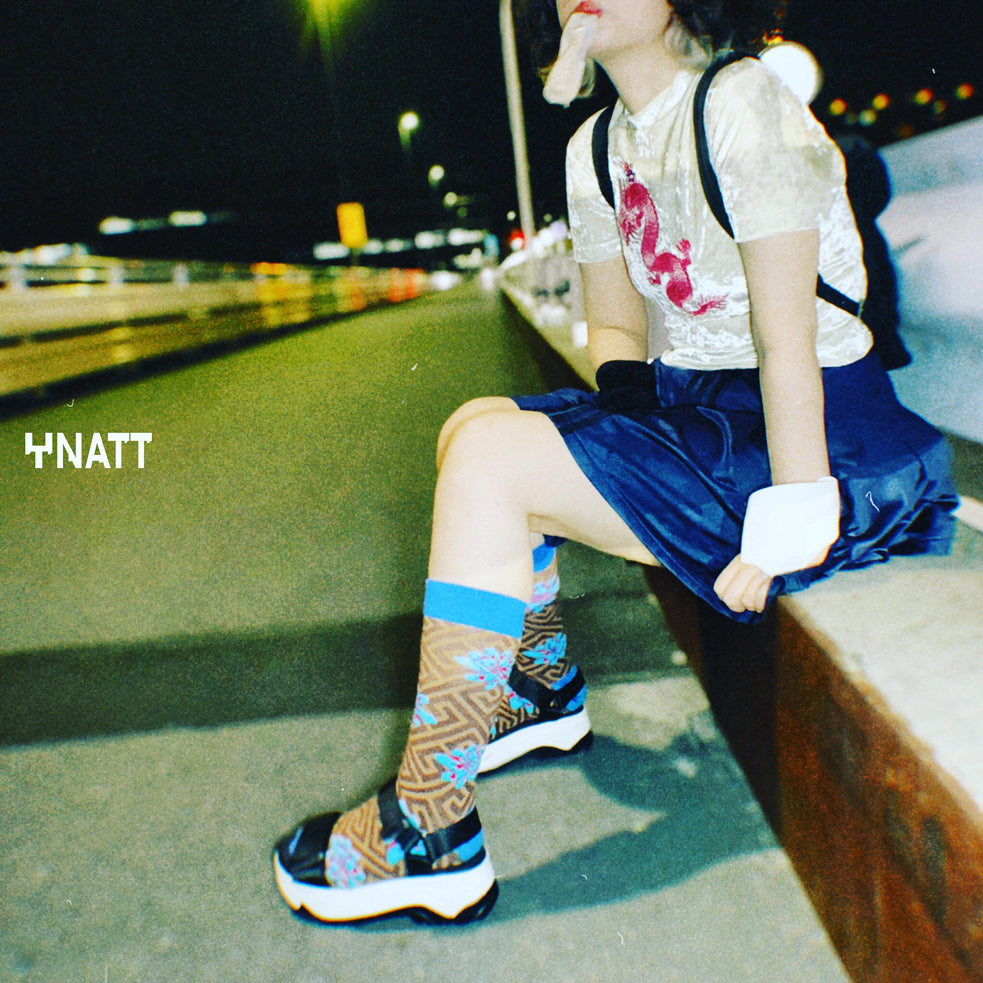 LATTICE SOCK / size M-L