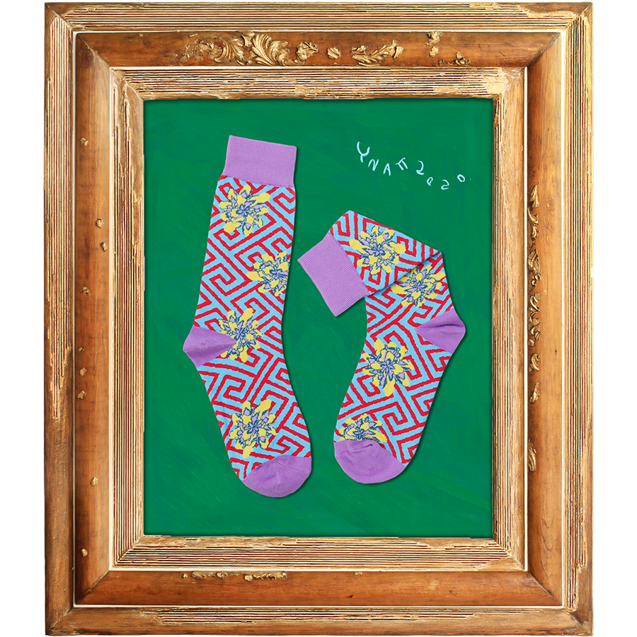 LATTICE SOCK / size S-M